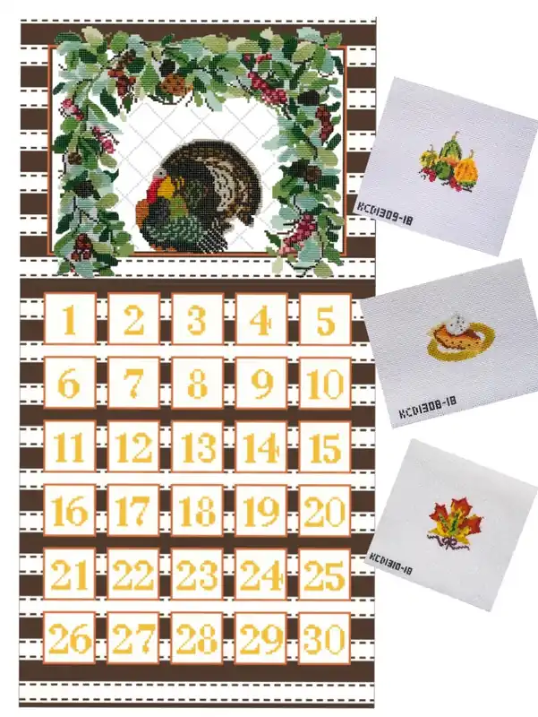 Thanksgiving Calendar Authentic