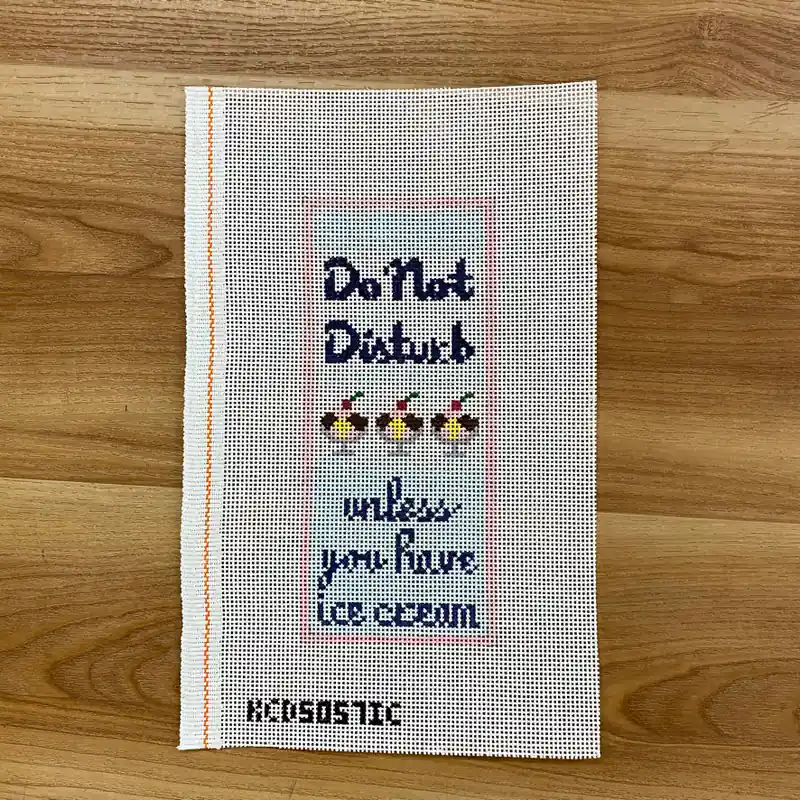 Express Delivery Do Not Disturb Unless You Have Ice Cream Canvas