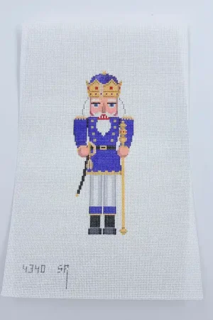 Purple King Nutcracker Canvas Shop Now