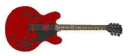 Gibson ES335 Embroidery Design Price Drop