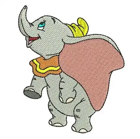 Trusted Brand Dumbo Embroidery Design