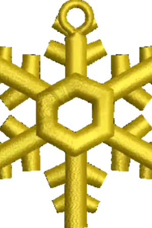 FSL Snowflake Embroidery Design In Demand