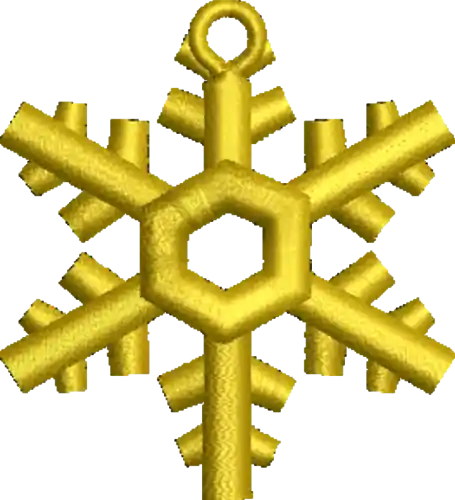FSL Snowflake Embroidery Design In Demand