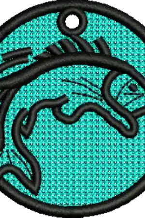 FSL Fish Embroidery Design Exclusive Offer