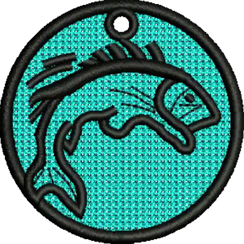 FSL Fish Embroidery Design Exclusive Offer