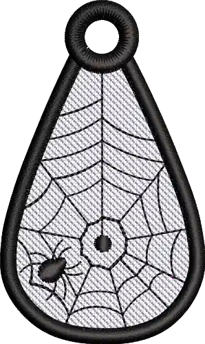FSL Halloween Spider Teardrop Embroidery Design Cheap