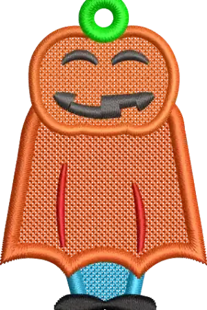 FSL Jack-O-Lantern Embroidery Design Luxury