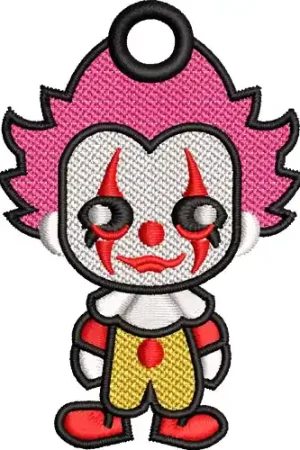 FSL Halloween Clown Embroidery Design Price Drop