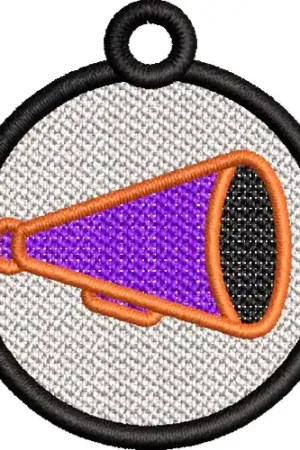 Certified FSL Megaphone Embroidery Design
