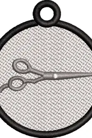 FSL Scissors Embroidery Design Instant Buy