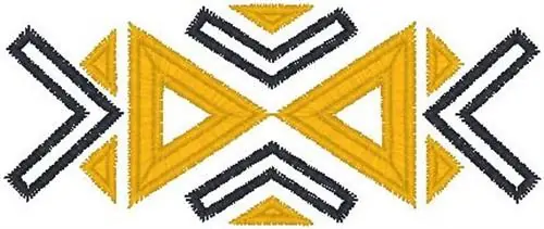 Popular Kenyan Design Embroidery Design