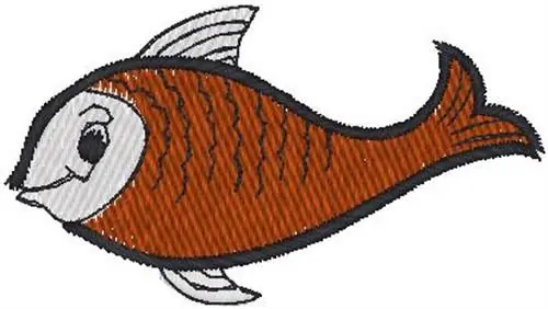 Fish Embroidery Design Handmade