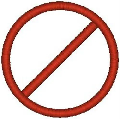No Symbol Embroidery Design Clearance