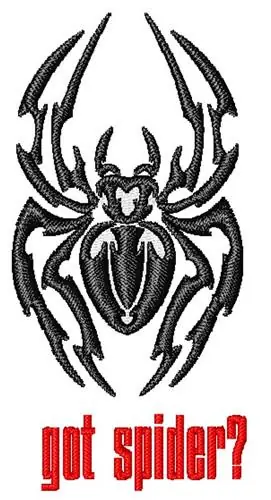 Price Drop Resting Spider Embroidery Design
