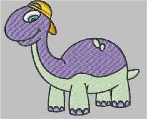 Baby Dinosaur Embroidery Design Limited Edition