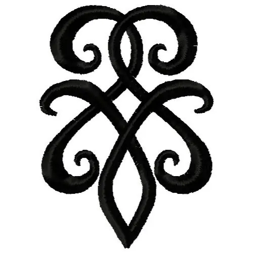 Budget Decorative Flourish Embroidery Design