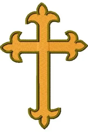Christian Cross Embroidery Design Affordable