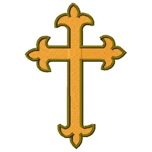 Christian Cross Embroidery Design Affordable