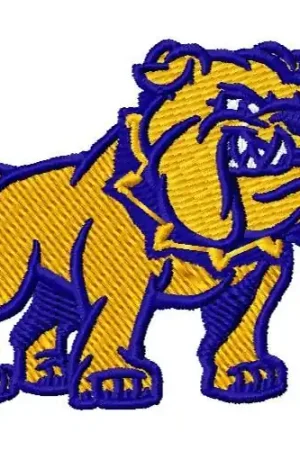 Don’t Miss Out Bulldog Embroidery Design