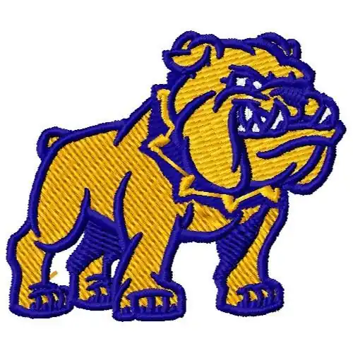 Don’t Miss Out Bulldog Embroidery Design
