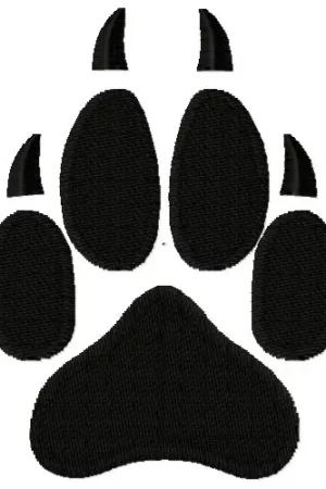 Bear Paw Embroidery Design Best Choice