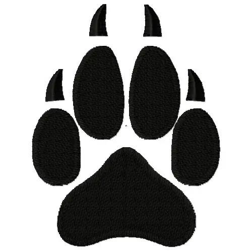 Bear Paw Embroidery Design Best Choice