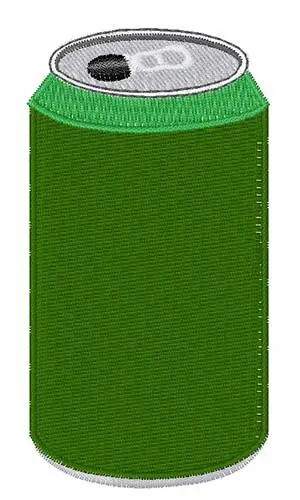 Soda Can Embroidery Design Super Sale