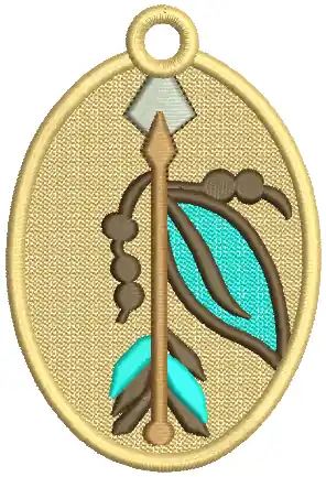 FSL Native Arrow   Embroidery Design One Day Deal