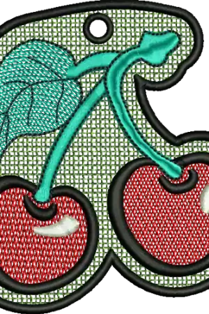 FSL Cherries Embroidery Design Seasonal Sale