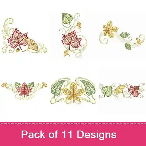 Autumn Fantasy Embroidery design pack by Ace Points, Embroidery Packs on EmbroideryDesigns.com Big Sale
