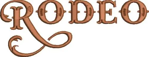 Save Now Rodeo Small Embroidery Design