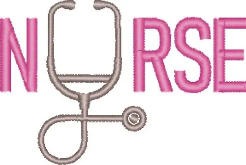 Nurse Embroidery Design New Arrival