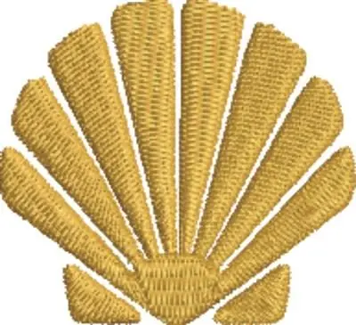 Seashell Embroidery Design Final Sale
