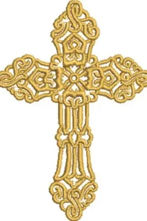 Christian Cross Embroidery Design Best Seller