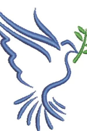 Best Seller Peace Dove Embroidery Design