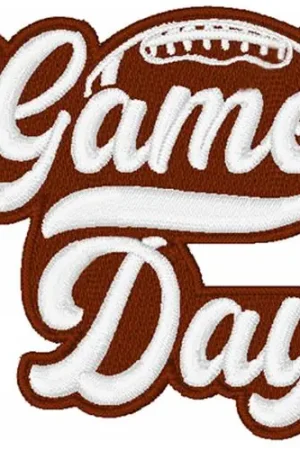 While Supplies Last Game Day Embroidery Design