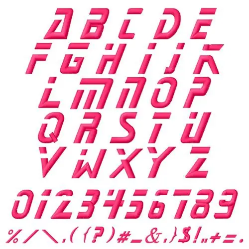 Star Trek Font by Grand Slam Designs on EmbroideryDesigns.com Save Now