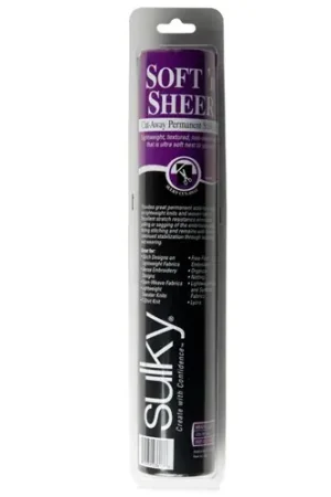 Buy Direct Sulky Soft n Sheer Stabilizer - Black - 12 x 11 yd. Roll