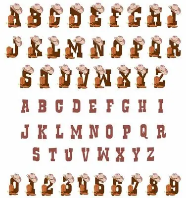 Secure Checkout Rodeo Cowboy Font by Hopscotch on EmbroideryDesigns.com