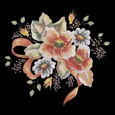 Big Sale Floral Bouquet Embroidery Design