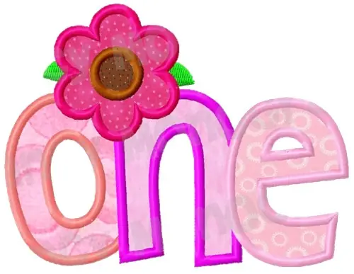 One Day Deal Applique One Embroidery Design
