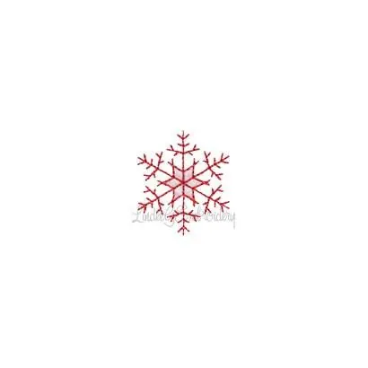 Secure Checkout Snowflake 3 (1.4 x 1.7-in) Embroidery Design
