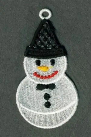 FSL Snowman Embroidery Design Best Seller