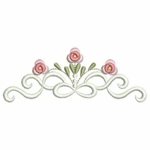 Best Seller Heirloom Ribbons Border Embroidery Design