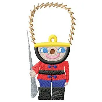 Popular Toy Soldier Embroidery Design
