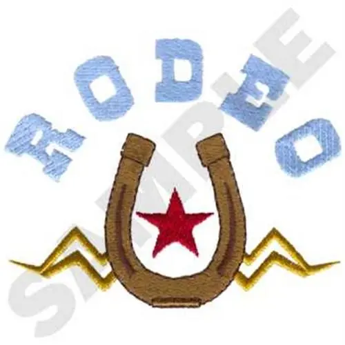 Rodeo Horseshoe Embroidery Design Don’t Miss Out