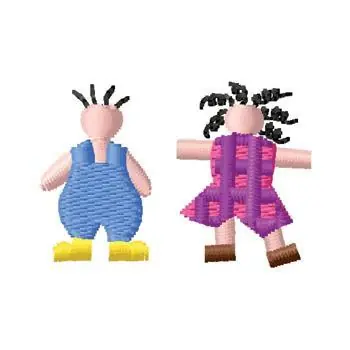 Dolls Embroidery Design Best Price
