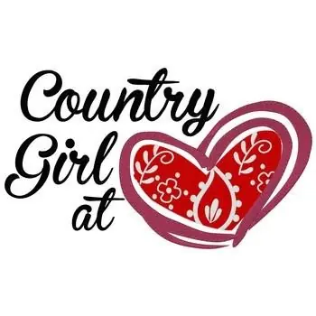 Premium Country Girl At Heart Embroidery Design