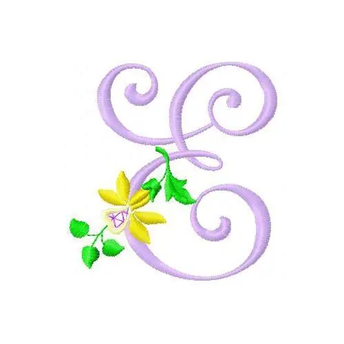 Fast Shipping Vintage Alphabet Embroidery Design