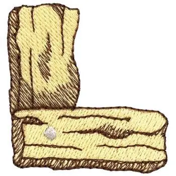 Price Cut Wooden Corner Embroidery Design